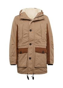 Tom Tailor, Herren Parka, Hellbeige / Karamell