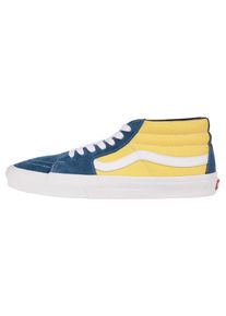 Vans, Herren Sneaker 'Sk8-Mid', Navy / Gelb