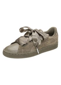 Puma, Damen Sneaker 'Suede Heart Bubble', Mokka