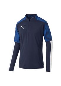 Puma, Herren Sweatshirt 'Cup', Blau / Dunkelblau / Weiß