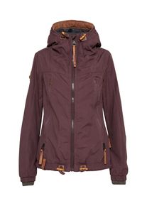 Naketano, Damen Übergangsjacke 'Jugo Booooossss', Bordeaux