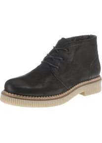 Apple of Eden, Damen Schn&uuml;rstiefeletten, Camel / Schwarz