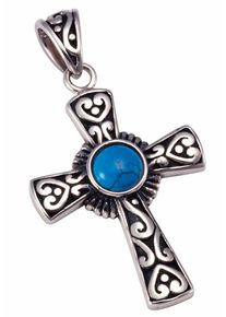 Firetti, Damen Kettenanhänger »Kreuz«, Silber