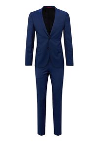 Hugo, Herren Slim fit Anzug 'Arti/Hesten', Blau