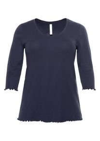 sheego Casual, Damen Shirt, Marine