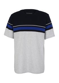 Schiesser, Herren Schafshirt, Dunkelblau / Graumeliert