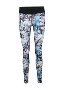 Roxy, Damen Tights 'SPY GAME', Türkis / Schwarz / Weiß
