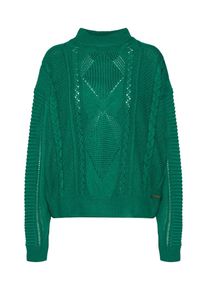 Pepe Jeans, Damen Strickpullover 'HELAH', Gr&uuml;n
