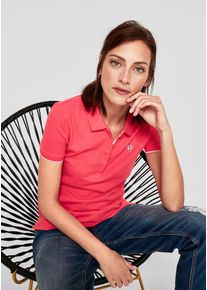 s.Oliver RED LABEL, Damen Poloshirt, Hellrot