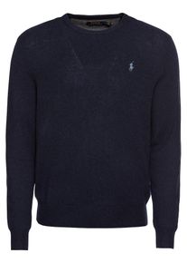 Polo Ralph Lauren, Herren Pullover 'LORYELLE WOOL-LS CN PP', Dunkelblau