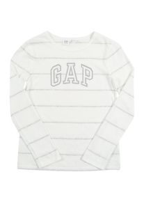 GAP, M&auml;dchen Langarmshirt, Grau / Naturwei&szlig;