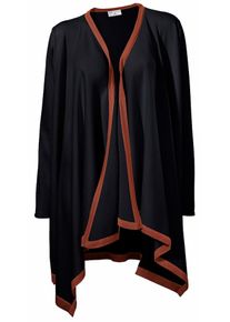 Heine, Damen RICK CARDONA by Heine Cardigan in figurumspielender Form, Marine / Braun