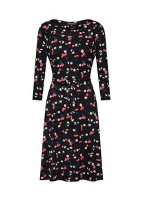 King Louie, Damen Kleid 'Cherry Pie', Rot / Schwarz / Weiß