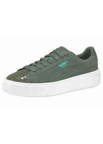 Puma, Damen Sneaker 'Suede Platform Street 2', Khaki