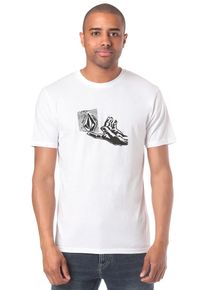 Volcom, Herren Tilt Basic T-Shirt, Weiß