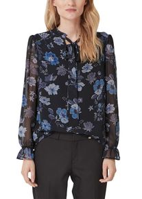 s.Oliver RED LABEL, Damen Bluse, Mischfarben / Schwarz