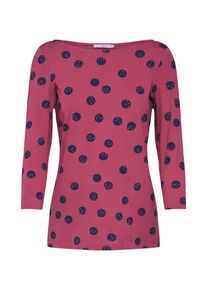 EDC by Esprit, Damen Shirt 'simple AW group T-Shirts', Pflaume / Rot