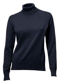 Heine, Damen Rollkragen-Pullover, Ultramarinblau