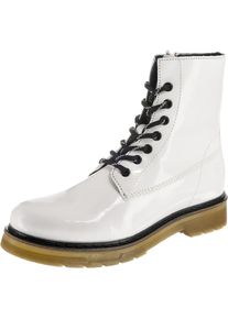 Tamaris, Damen Biker Boots, Wei&szlig;