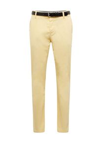 Review, Herren Chino 'STR BELT', Gelb