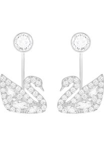 Swarovski, Damen Ohrstecker 'Swan Lake 5379944', Silber