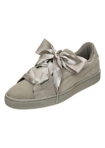 Puma, Damen Sneaker 'Suede Heart Pebble', Grau