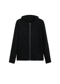 Mango Man, Herren Cardigan 'Packed', Schwarz