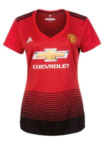 adidas Performance, Damen Manchester United Trikot Home 2018/2019 , Gelb / Rot / Schwarz