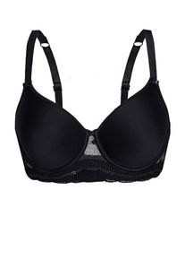 Sassa Mode Sassa, Damen Spacer-BH 'DOTTED MESH', Schwarz