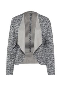 BETTY & CO Betty & Co, Damen Jacke, Grau / Schwarz