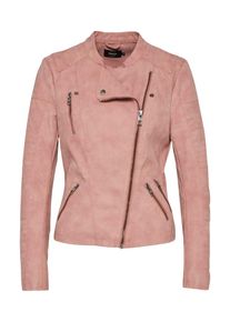 Only, Damen Bikerjacke, Rosé