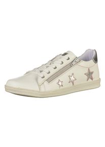 s.Oliver Junior, M&auml;dchen Sneaker, Rot / Silber / Wei&szlig;