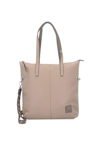 Tom Tailor Denim, Damen Shopper 'Anna', Taupe