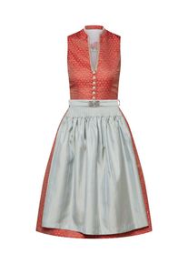 Stockerpoint, Damen Dirndl 'Janine', Grau / Rubinrot