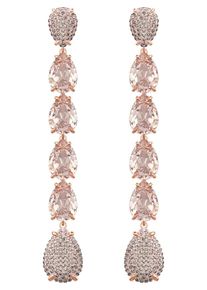 Swarovski, Damen Ohrstecker 'Mix 5427953', Rosegold / Hellgrau / Weiß