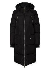 Pieces, Damen Mantel, Schwarz