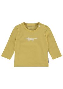 Noppies, Langarmshirt 'Kalamazoo', Gelb / Wei&szlig;
