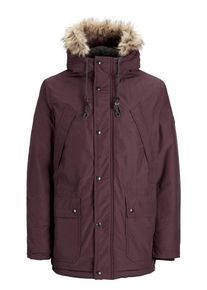 Jack & Jones JACK & JONES, Herren Parka, Weinrot