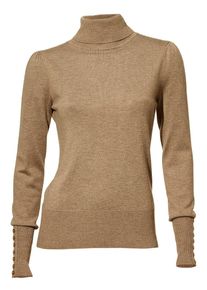 Heine, Damen Rollkragenpullover, Brokat