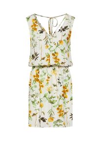 Object, Damen Kleid 'FLORESSA', Creme / Grün