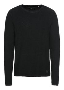 Only & Sons Only & Sons, Herren Pullover 'onsDAN 7 STRUCTURE CREW NECK NOOS', Schwarz