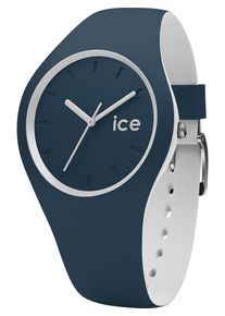 Ice Watch, Damen Uhr 'ICE duo', Dunkelblau / Naturweiß