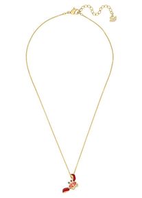 Swarovski, Damen Kette 'Ocean 5465940', Gold / Feuerrot