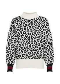Lacoste LIVE, Damen Pullover, Schwarz / Wei&szlig;