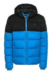Urban Classics, Herren Steppjacke, Royalblau / Schwarz