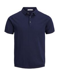 Jack & Jones JACK & JONES, Herren Poloshirt, Dunkelblau