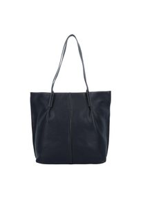Tom Tailor Denim, Damen Schultertasche 'Ine 32 cm', Schwarz