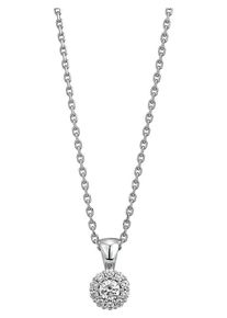 Christ, Damen Kette, Silber / Weiß