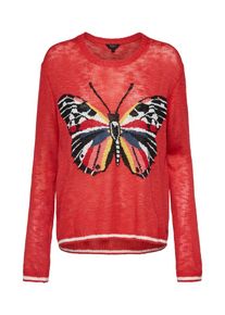 Pepe Jeans, Damen Pullover 'Azu', Mischfarben / Rot
