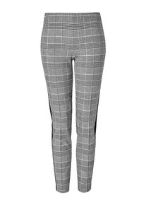 Hallhuber, Damen Leggings, Schwarz / Wei&szlig;